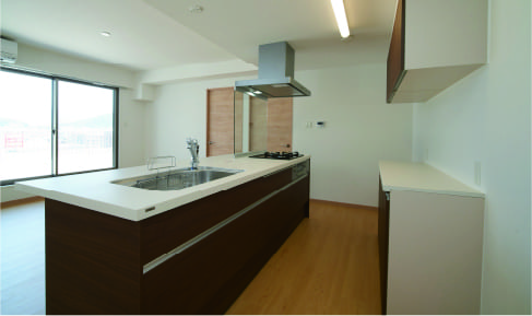 リビングとキッチン